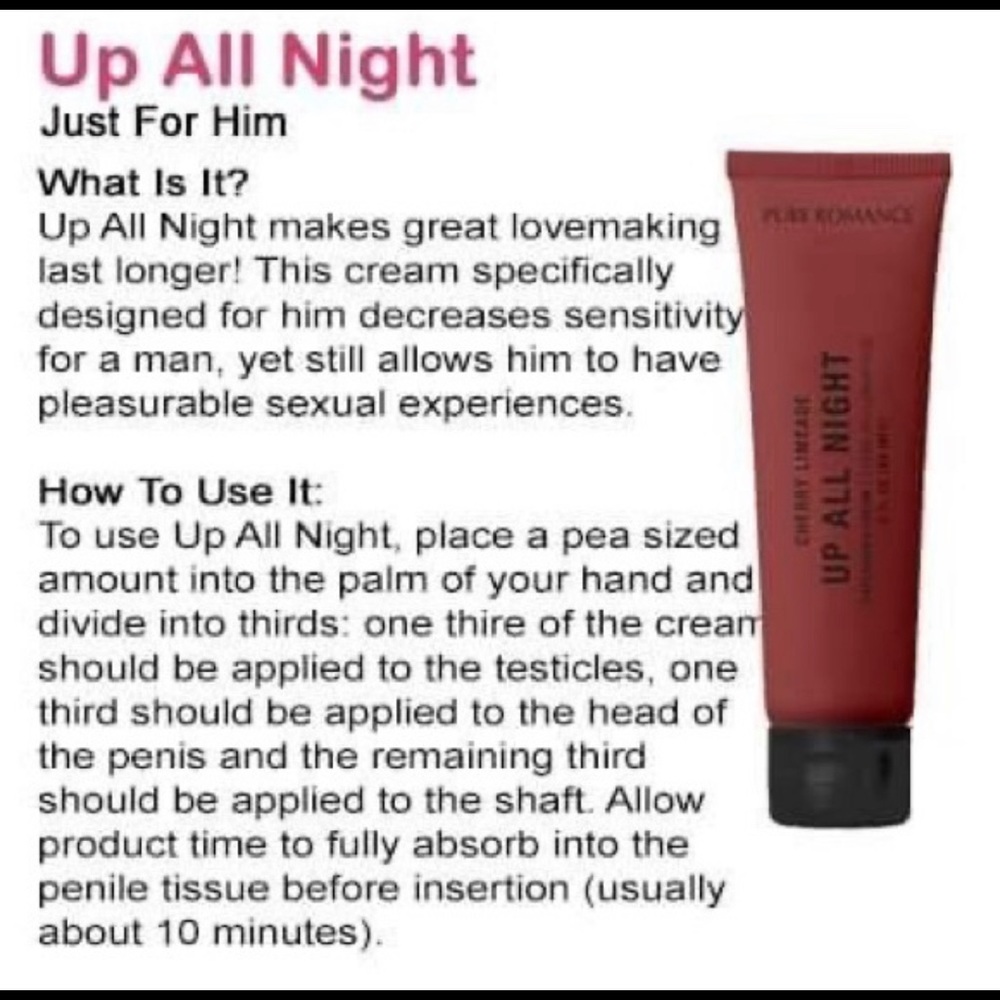 Up All Night Enhancement Cream